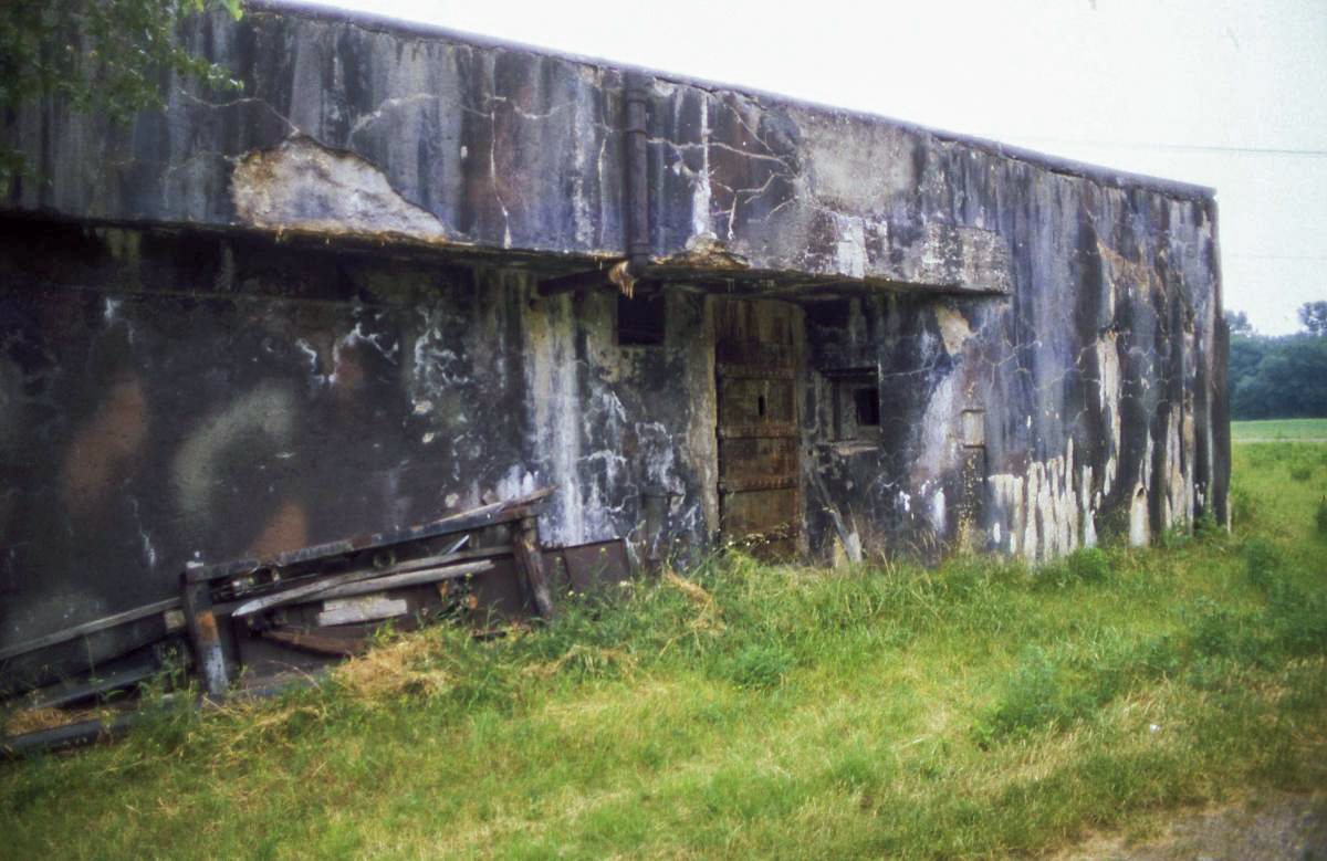 Ligne Maginot - 45/3 - ALGOLSHEIM SUD - (Casemate d'infanterie - double) - La casemate en 1999 - Valentin Hemmert