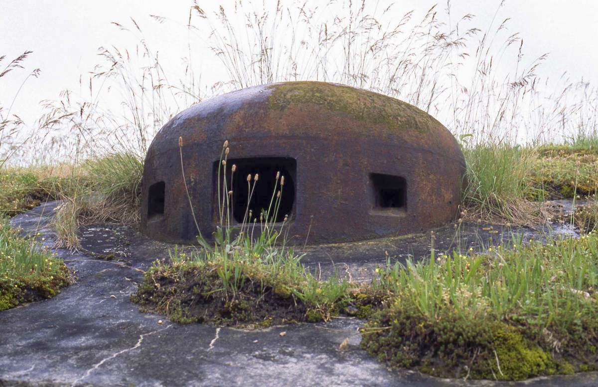 Ligne Maginot - 45/3 - ALGOLSHEIM SUD - (Casemate d'infanterie - double) - La cloche JM - Valentin Hemmert