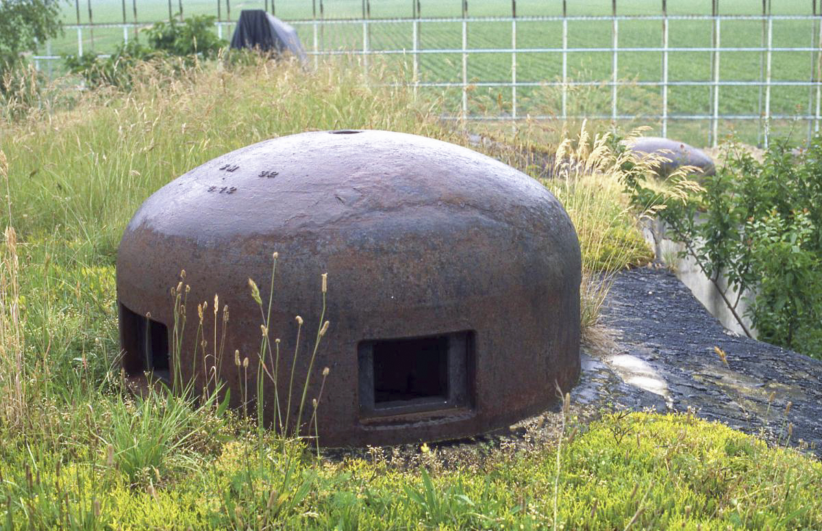 Ligne Maginot - 45/3 - ALGOLSHEIM SUD - (Casemate d'infanterie - double) - Cloche GFM - Valentin Hemmert