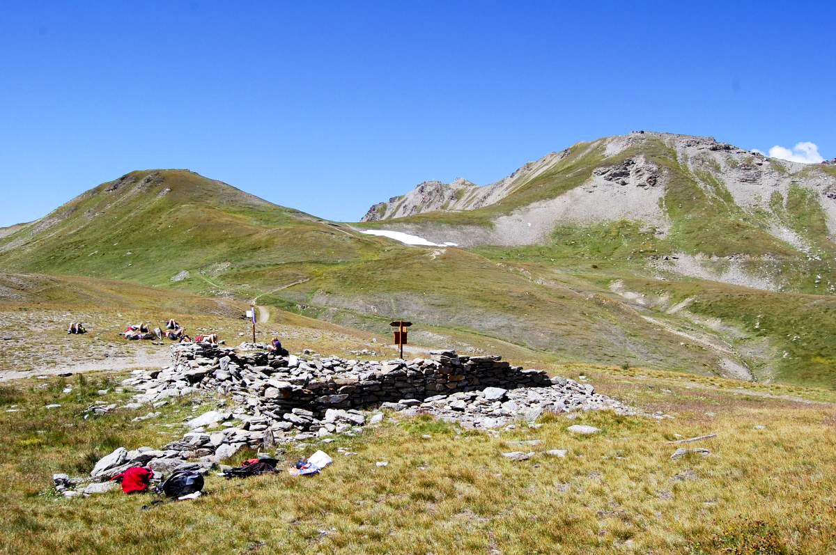 Ligne Maginot - SOLLIERES COTE 2721 - (Observatoire d'infanterie) - Col de Sollières
Restes d'un ancien  poste frontière - Michal Prasil