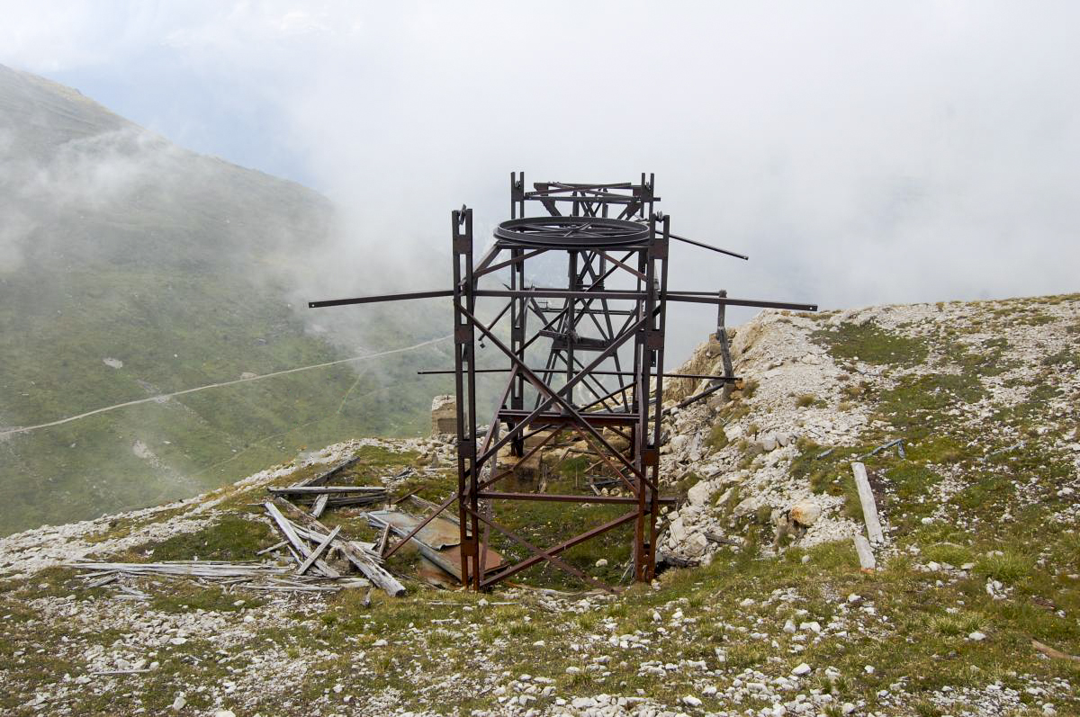 Ligne Maginot - Téléphérique MADELEINE-TURRA (Station Haute) - Le mécanisme de la station haute - Michal Prasil