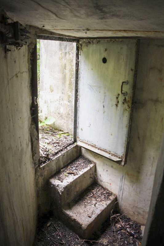 Ligne Maginot - 112 - PONT NUAZ - (Chambre de coupure) - L'accès à la chambre de coupure - Fré Do