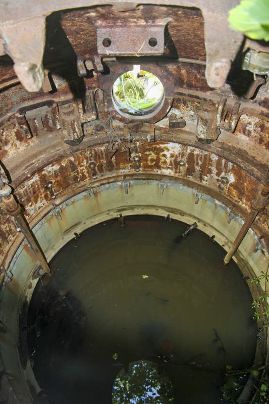 Ligne Maginot - AMODON (TD N° 600) - (Cuve pour arme d'infanterie) - Vue interne - JOLAS, Jean-Michel