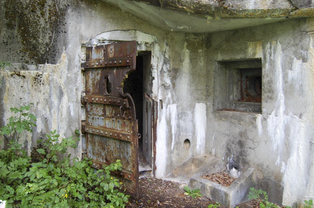Ligne Maginot - AMODON - (Abri) - Porte blindée et créneau FM - Michal Prasil