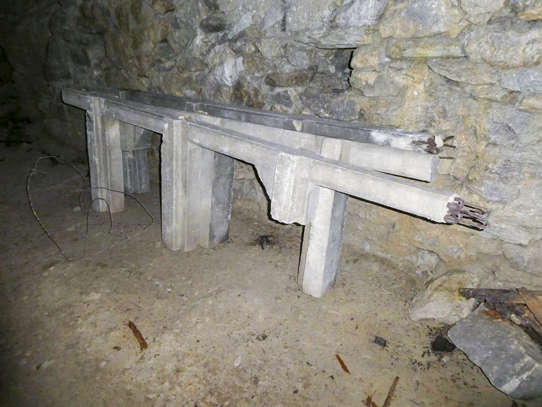Ligne Maginot - AMODON - (Abri) - Éléments préfabriqués pour le couchage - ELLENA - CUNY
