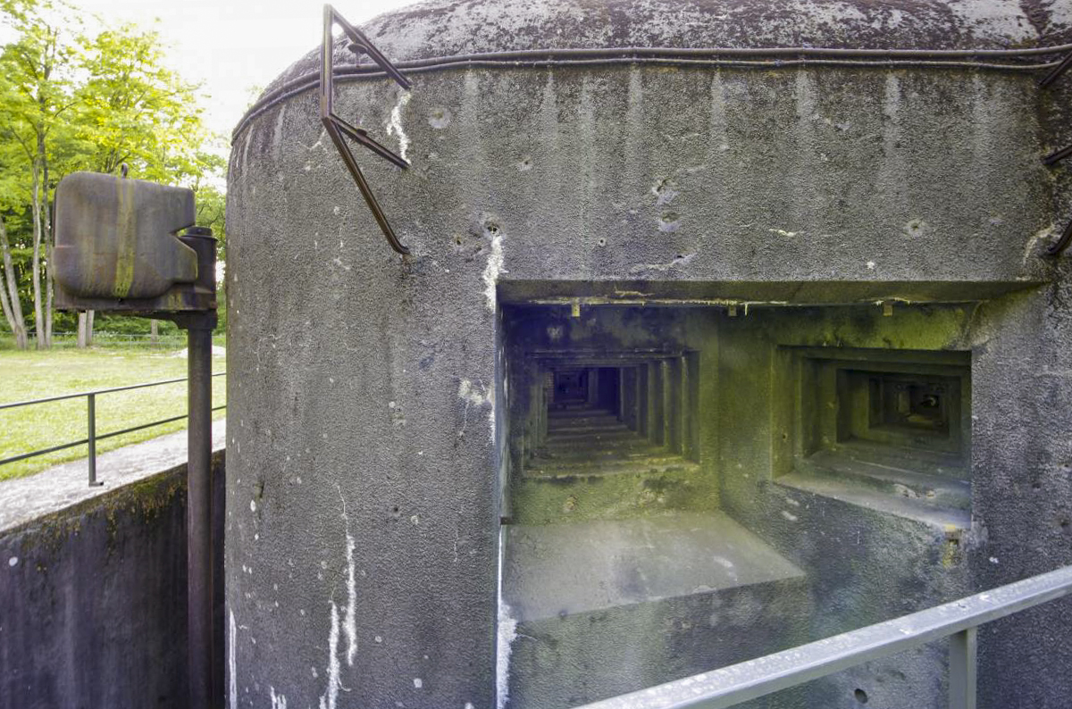 Ligne Maginot - BOIS KARRE - A12 - (Ouvrage d'infanterie) - Chambre de tir Est en direction de la bretelle de Cattenom - AURET Vincent