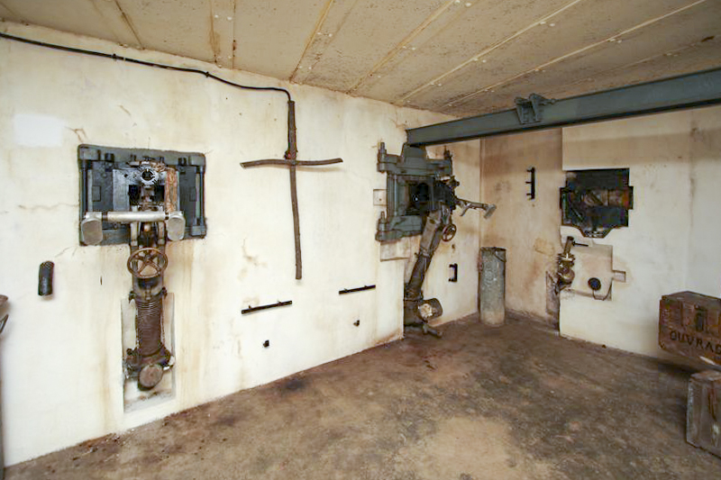 Ligne Maginot - BOIS KARRE - A12 - (Ouvrage d'infanterie) - La chambre de tir est - GRUBER Franck