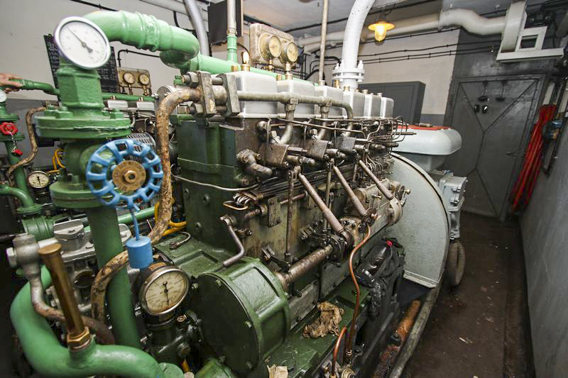Ligne Maginot - BOIS KARRE - A12 - (Ouvrage d'infanterie) - L'usine électrique - GRUBER Franck