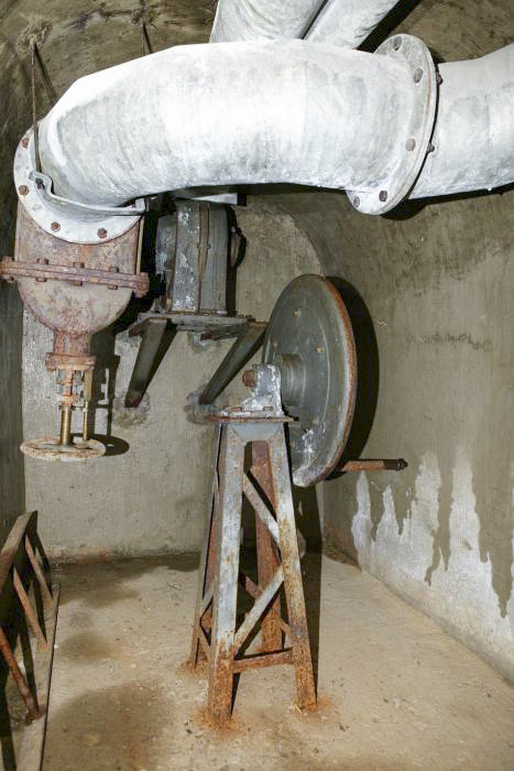 Ligne Maginot - FREJUS - (Ouvrage d'infanterie) - La ventilation de l'ouvrage - ZEIG Marc