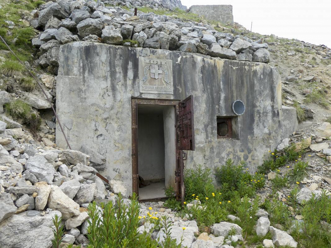 Ligne Maginot - LA ROUE - (Ouvrage d'infanterie) - Le bloc d’entrée  - ELLENA - CUNY