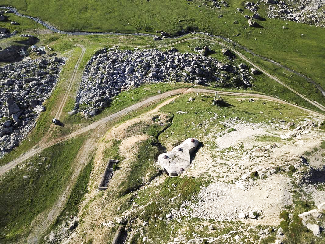 Ligne Maginot - PAS DU ROC - (Ouvrage d'artillerie) - Bloc 1 - ELLENA - CUNY