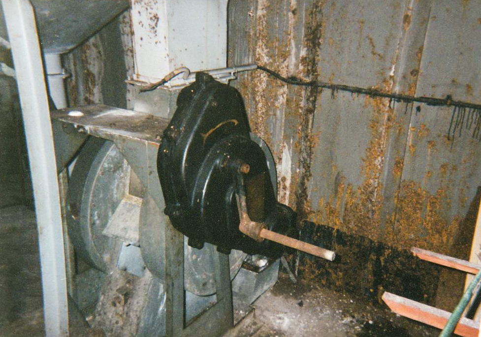 Ligne Maginot - BOUST - O13 - (Observatoire d'artillerie) - Ventilateur à main du système de ventilation principal - FRED KOLSCH