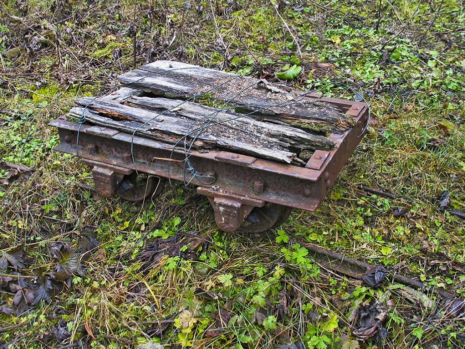 Ligne Maginot - PLAN à MARIN - (Abri) - Le chantier
Vestiges de la voie de 60 - STRECKER Jürgen