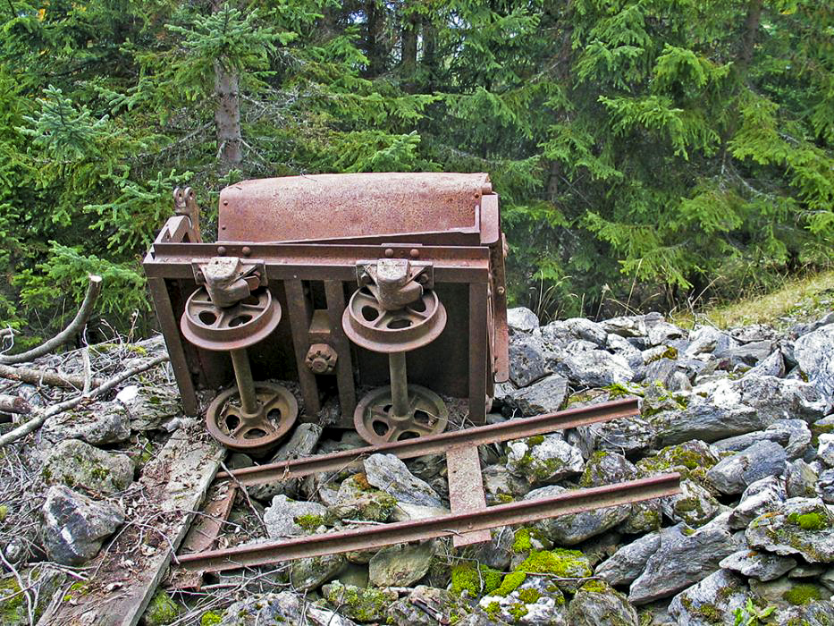 Ligne Maginot - PLAN à MARIN - (Abri) - Le chantier
Vestiges de la voie de 60 - STRECKER Jürgen