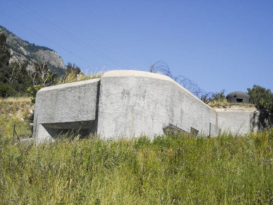 Ligne Maginot - SAINT GOBAIN - (Ouvrage d'infanterie) - Bloc 1
chambre de tir FM arrière - Jérémie BUTTARD