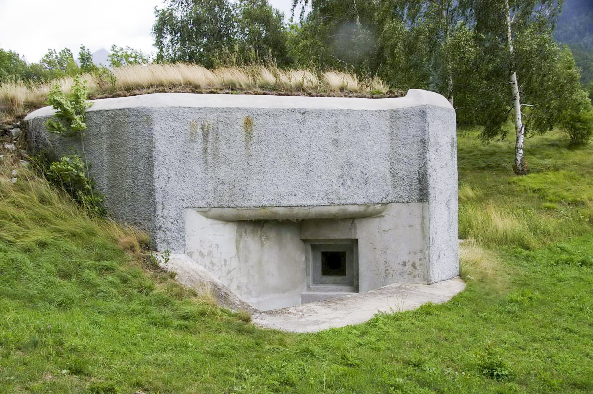 Ligne Maginot - SAINT GOBAIN - (Ouvrage d'infanterie) - Bloc 1
Créneau FM couvrant les arrières et l'issue de secours - D. Froehly