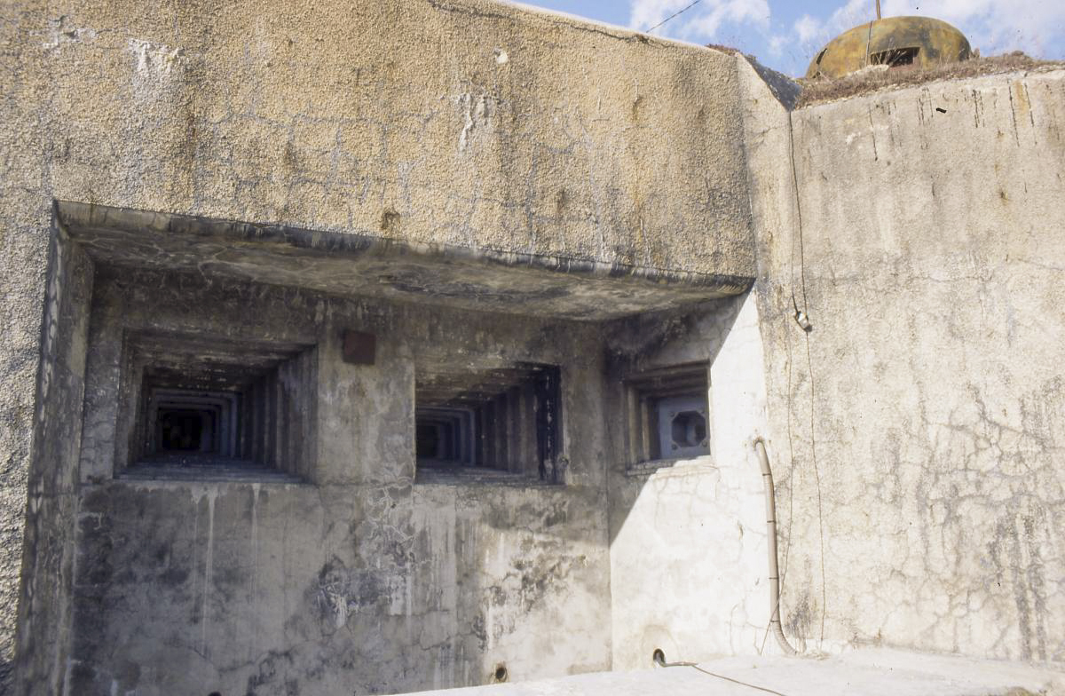 Ligne Maginot - SAINT GOBAIN - (Ouvrage d'infanterie) - Bloc 4
Créneaux JM et FM - JOLAS, Jean-Michel