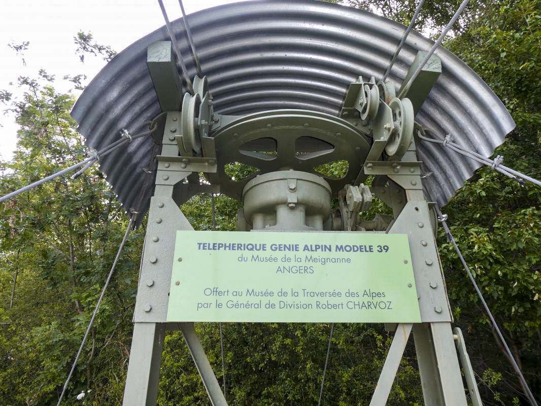Ligne Maginot - SAINT GOBAIN - (Ouvrage d'infanterie) - Téléphérique alpin mle 39 - ELLENA - CUNY