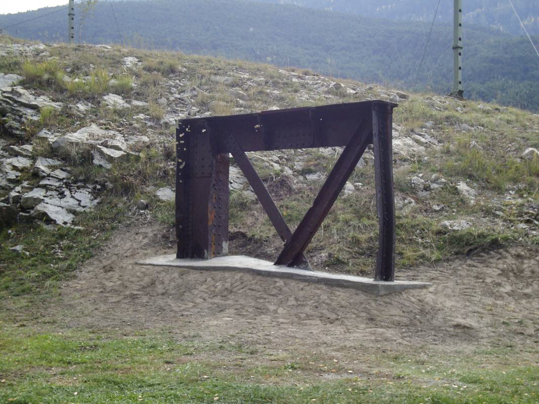 Ligne Maginot - SAINT GOBAIN - (Ouvrage d'infanterie) - Elément de l'ancien pont Caffarel de Modane - jack