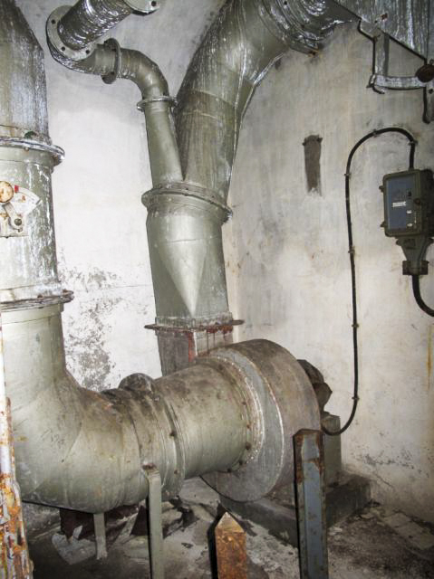 Ligne Maginot - SAPEY - (Ouvrage d'artillerie) - Ventilation du bloc entrée - ARMAND Patrick