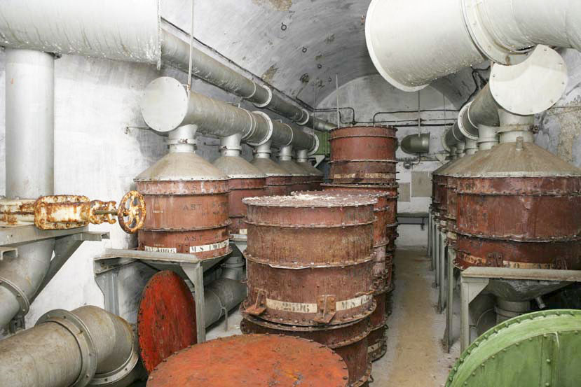 Ligne Maginot - SAPEY - (Ouvrage d'artillerie) - La salle de neutralisation de l'ouvrage - ZEIG Marc