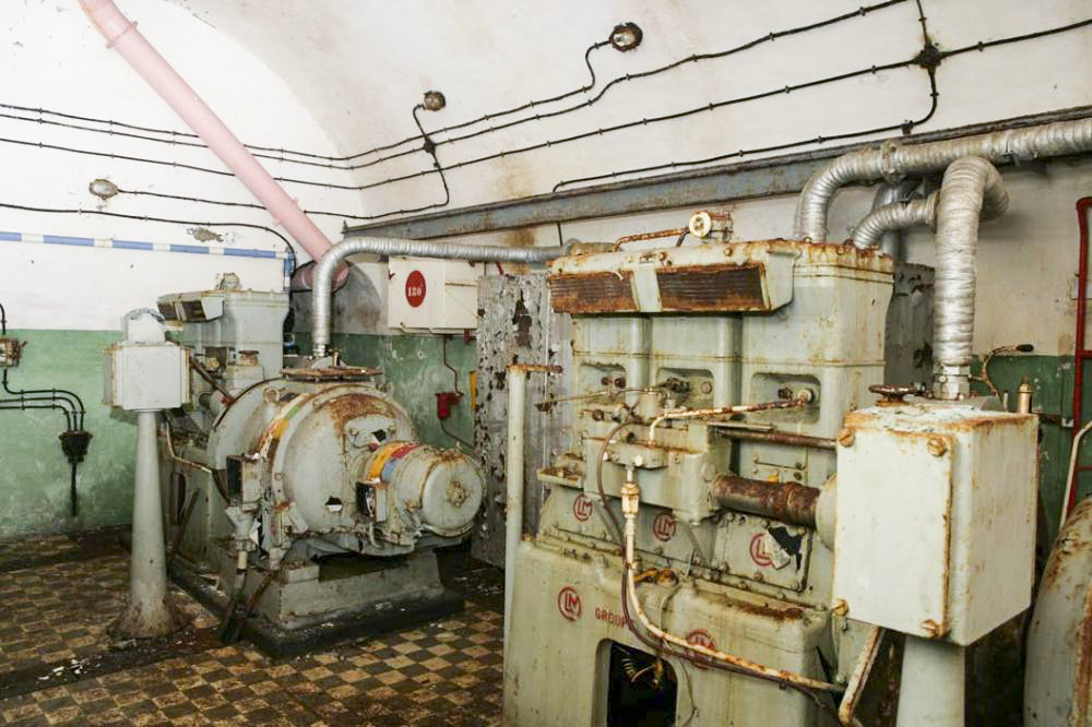 Ligne Maginot - SAPEY - (Ouvrage d'artillerie) - L'usine électrique - ZEIG Marc