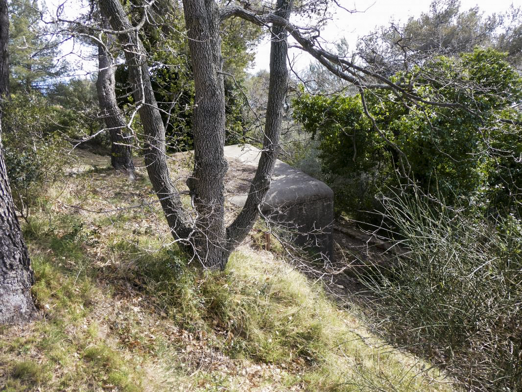 Ligne Maginot - ROQUEBRUNE - CORNILLAT - (Ouvrage d'artillerie) - Bloc cheminée - ELLENA - CUNY
