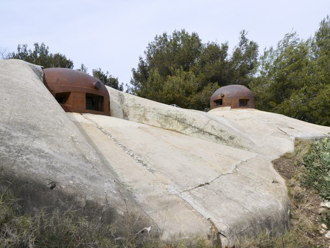 Ligne Maginot - ROQUEBRUNE - CORNILLAT - (Ouvrage d'artillerie) - Bloc 4 - ELLENA - CUNY