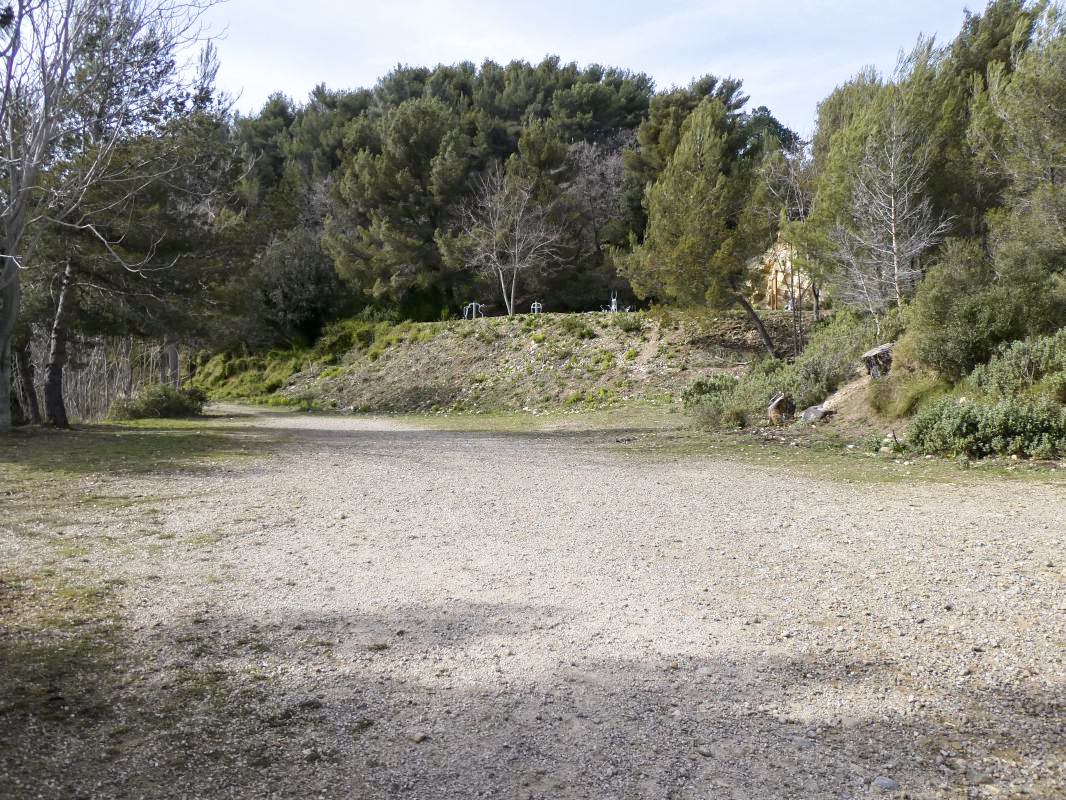 Ligne Maginot - ROQUEBRUNE - CORNILLAT - (Ouvrage d'artillerie) - Emplacement des fouilles du Bloc D (4x81) non construit - ELLENA - CUNY