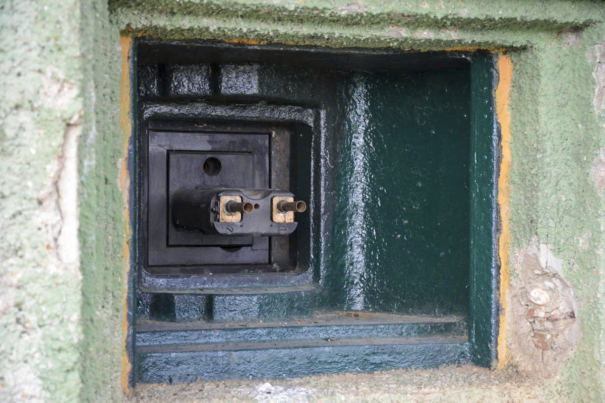 Ligne Maginot - Ouvrage de la FERTE - Bloc 1
Jumelage de mitrailleuses Reibel MAC 31