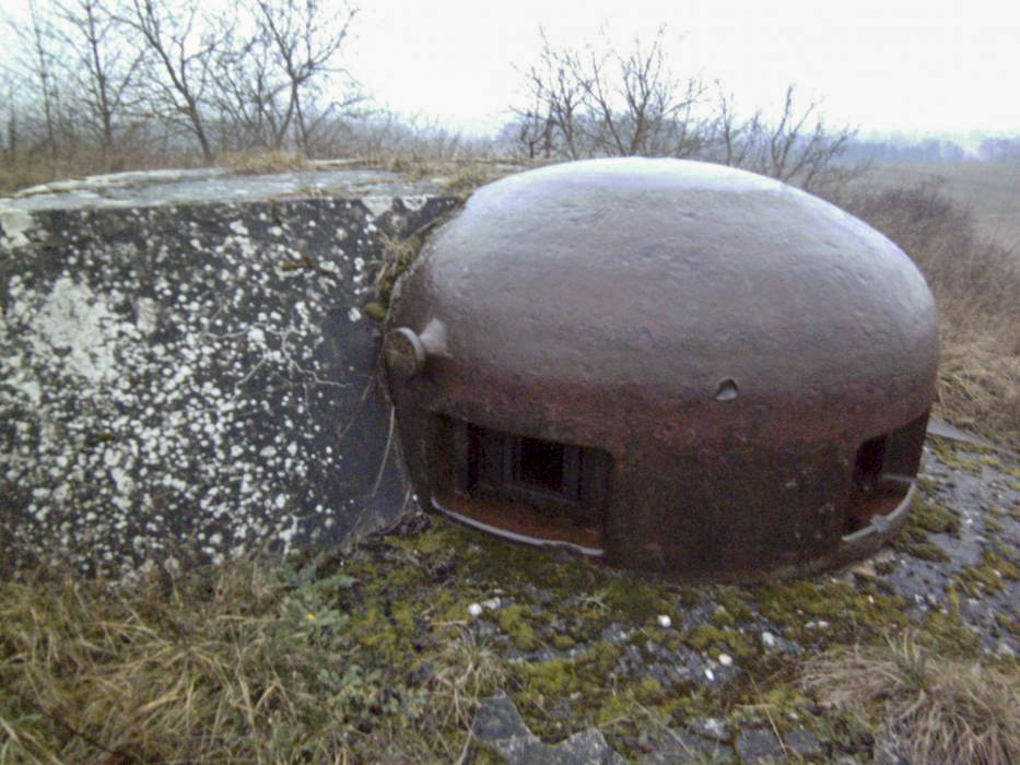 Ligne Maginot - BOIS de HOFFEN Ouest ( Casemate d'infanterie ) - La cloche GFM - GLÜCKSJÄGER GJ13