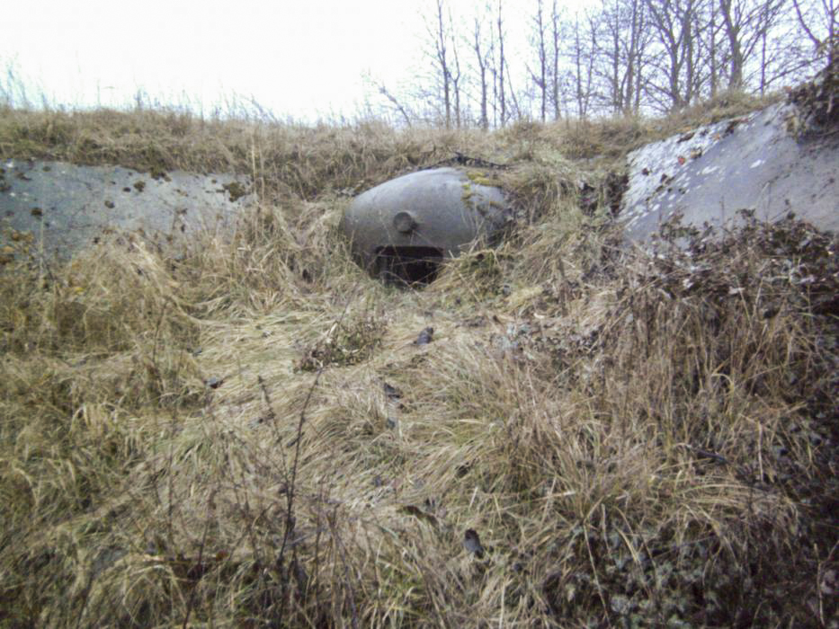 Ligne Maginot - BOIS de HOFFEN Ouest ( Casemate d'infanterie ) - La cloche pour jumelage de mitrailleuses Reibel MAC 31 - GLÜCKSJÄGER GJ13