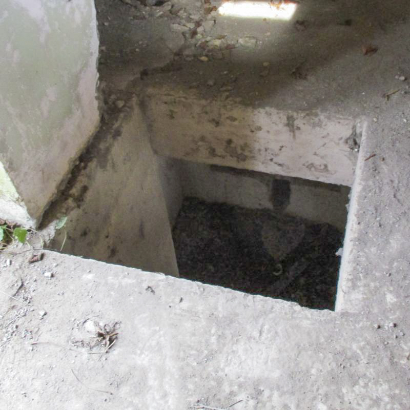 Ligne Maginot - EICHELFELD 1 - (Blockhaus pour arme infanterie) - Accès à l'étage inférieur - Arthur