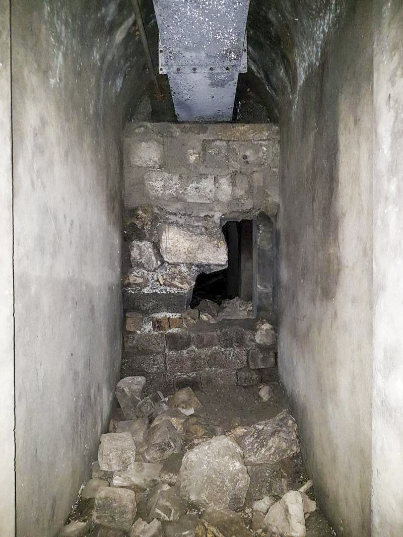 Ligne Maginot - TUNNEL DE L'ECLUSE - (Blockhaus pour canon) - Galerie d’accès - Ellena-Cuny