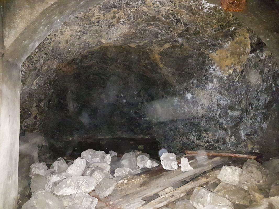 Ligne Maginot - TUNNEL DE L'ECLUSE - (Blockhaus pour canon) - Alvéole du corps de garde - Ellena-Cuny