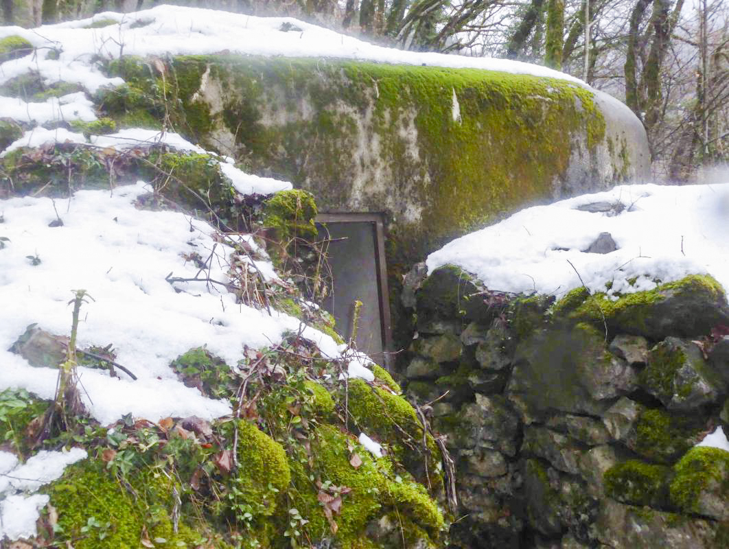 Ligne Maginot - F103 - NANT DEBOUT - HS122 - (Blockhaus pour arme infanterie) - Première entrée - François VILLARS