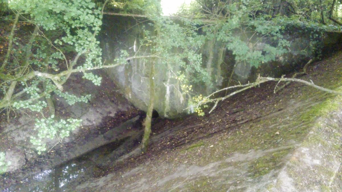 Ligne Maginot - WELSCHHOF - (Ouvrage d'infanterie) - Le débouché de l'égout - Aditus