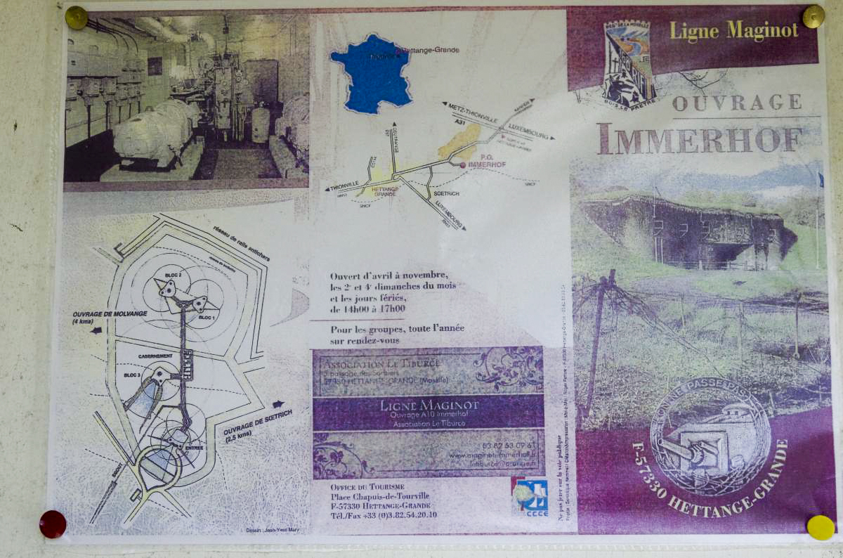 Ligne Maginot - IMMERHOF - A10 - (Ouvrage d'infanterie) - Affiche touristique - AURET Vincent