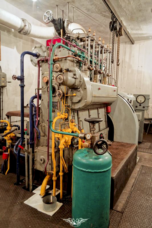 Ligne Maginot - IMMERHOF - A10 - (Ouvrage d'infanterie) - L'usine électrique - CALAND Thierry