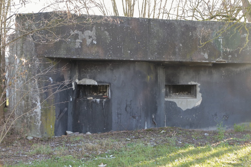 Ligne Maginot - 44/3 - ALGOLSHEIM NORD - (Casemate d'infanterie - Double) - Facade nord - Les Gardiens du Rhin