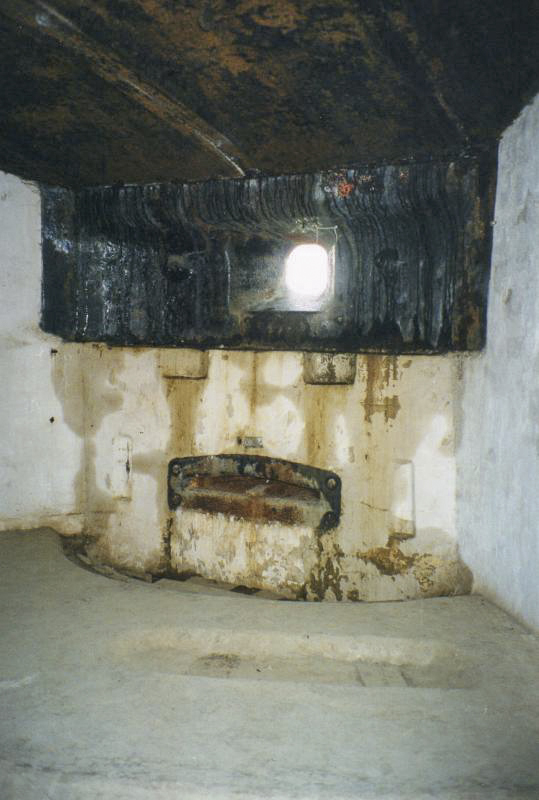 Ligne Maginot - FORT DE JOUX - (Position d'artillerie préparée) - Casemate pour 155 avant travaux - ELLENA-CUNY