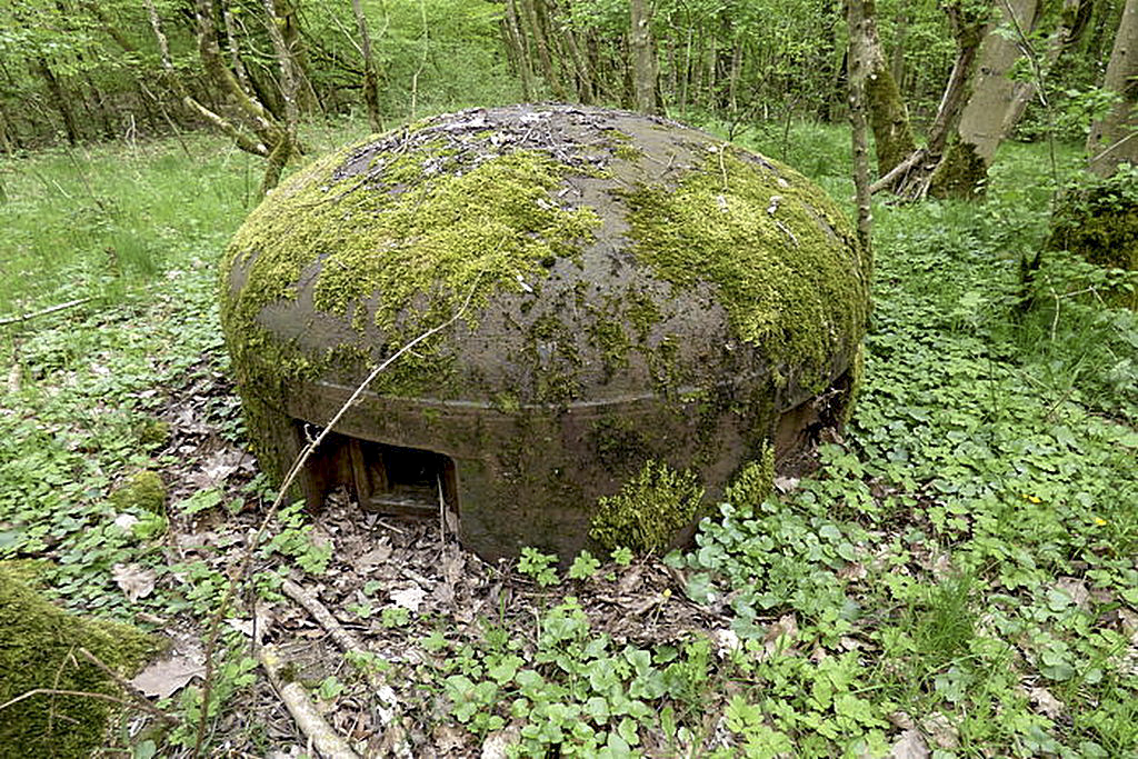 Ligne Maginot - BOIS DE KANFEN OUEST - C42 - (Casemate d'infanterie - Simple) - La cloche GFM, état initial - Sylvie Laure LAMBERT