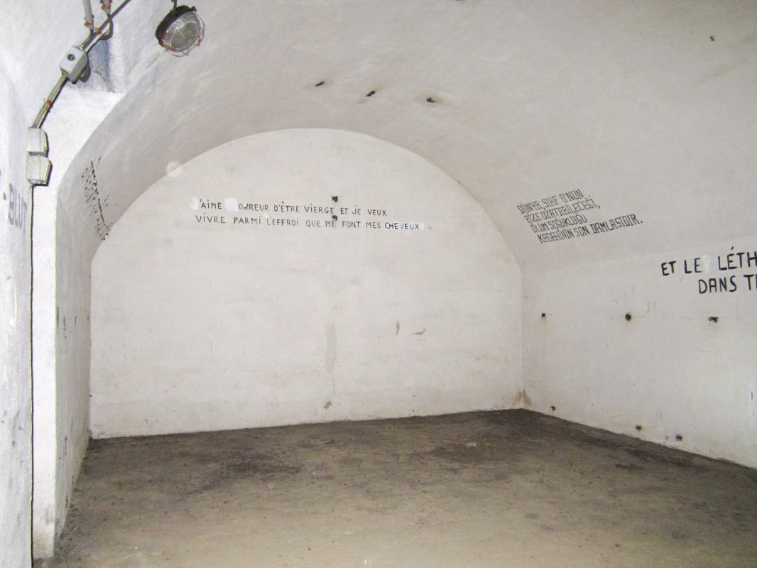 Ligne Maginot - I12 - (Abri) - Salle de troupe - Les Gardiens du Rhin