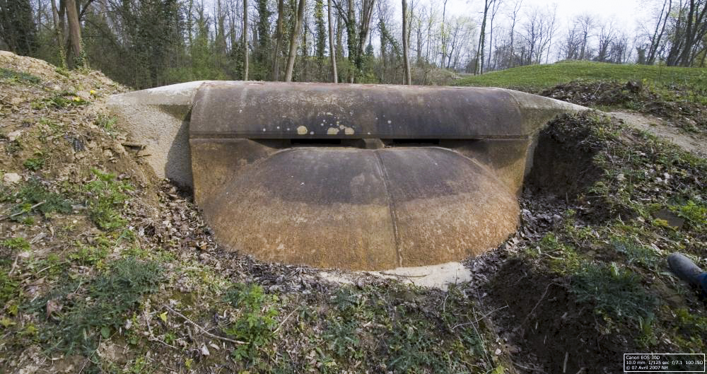 Ligne Maginot - FORT PETAIN  FRERE (172° RIF) - (PC de Sous-Secteur) - Observatoire d'artillerie cuirassé mle 1887 - Nicolas HERMAMM