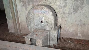 Ligne Maginot - FROHMUHL (PC DU QUARTIER KAPELLENHOF - II/153° RIF) - (Abri) - Carter de ventilation de la cloche G.F.M. du bloc d'entrée Est 