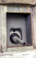 Ligne Maginot - MONTE GROSSO (MG) - E02 - (Ouvrage d'artillerie) - Bloc 3
Canon de 75 mle 29
Années 1980