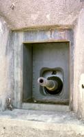 Ligne Maginot - MONTE GROSSO (MG) - E02 - (Ouvrage d'artillerie) - Bloc 3
Canon obusier de 75 Mle29
Années 1980