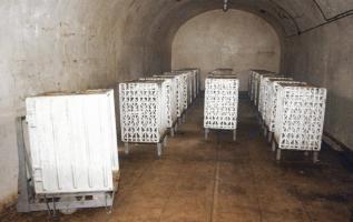 Ligne Maginot - MONTE GROSSO (MG) - E02 - (Ouvrage d'artillerie) - Bloc 3
Sous-sol du bloc, magasin de munitions