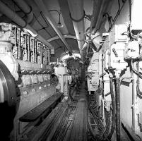 Ligne Maginot - MONTE GROSSO (MG) - E02 - (Ouvrage d'artillerie) - Usine électrique
Moteurs SMIM type 6SR19 délivrant 150CV
Photo prise en 1994