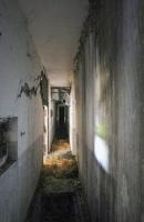 Ligne Maginot - HOFFEN - (Abri) - Couloir au niveau de l'entrée Sud
Les dégâts causés par l'explosion de la bombe de stuka sont déjà visibles à ce niveau